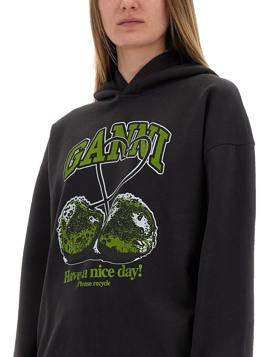 Ganni Sweatshirts - Grey | Wanan Luxury