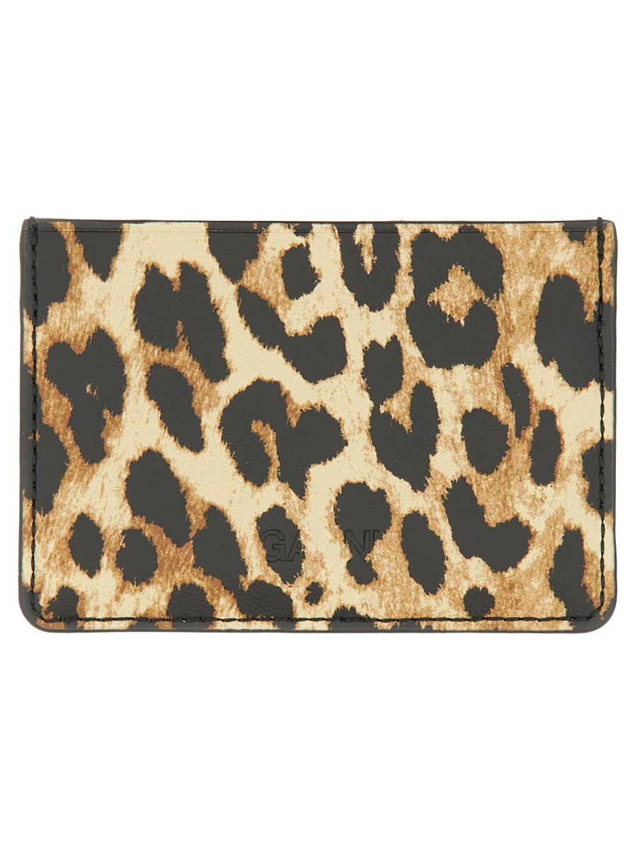 Ganni Wallets & Pures - Animal Print | Wanan Luxury