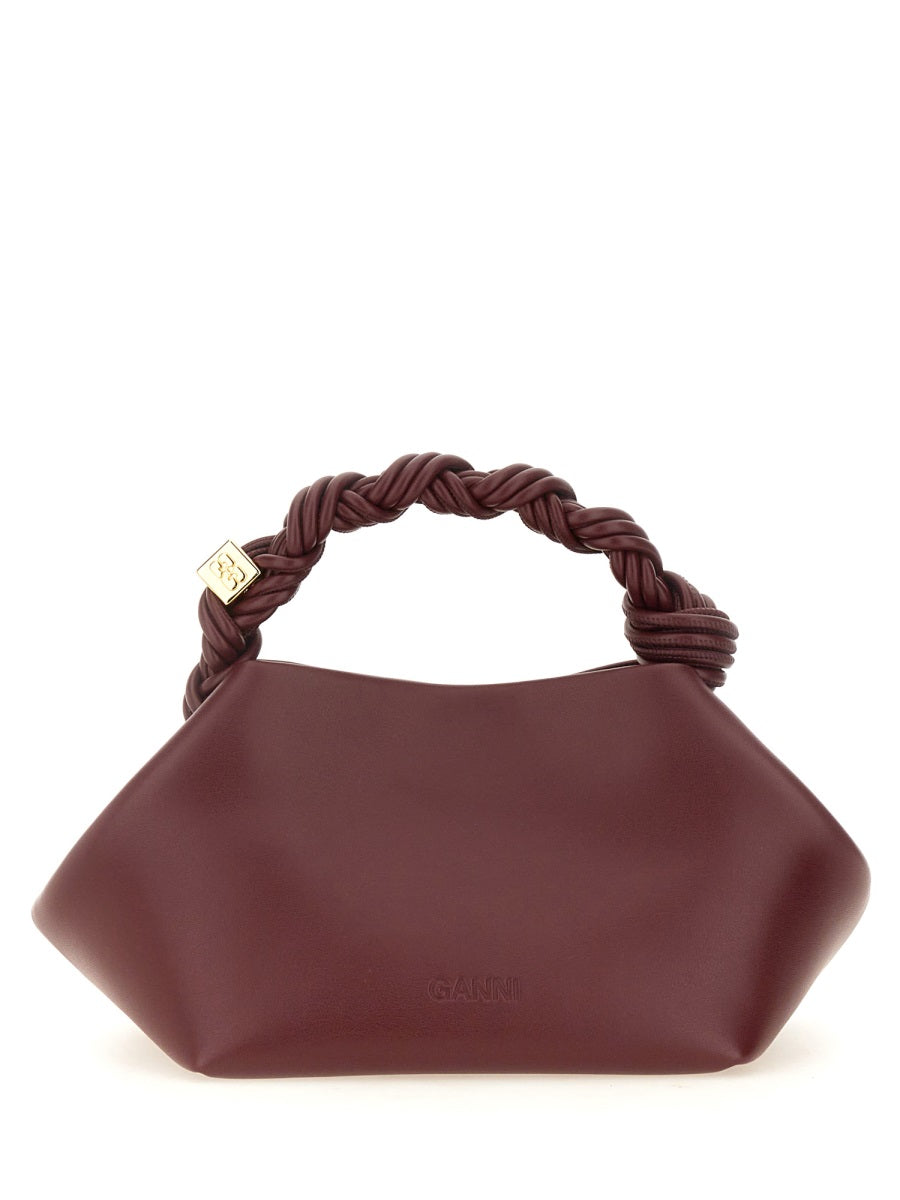 Ganni Shoulder Bags - Burgundy | Wanan Luxury