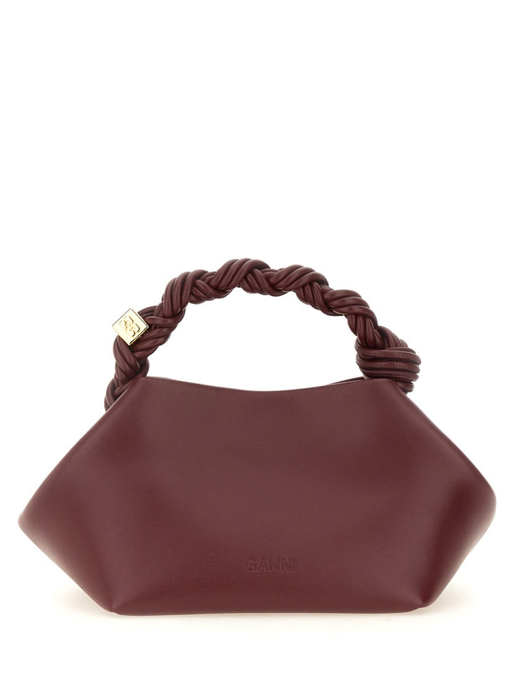 Ganni Shoulder Bags - Burgundy | Wanan Luxury