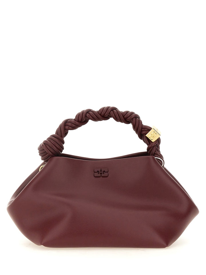 Ganni Shoulder Bags - Burgundy | Wanan Luxury