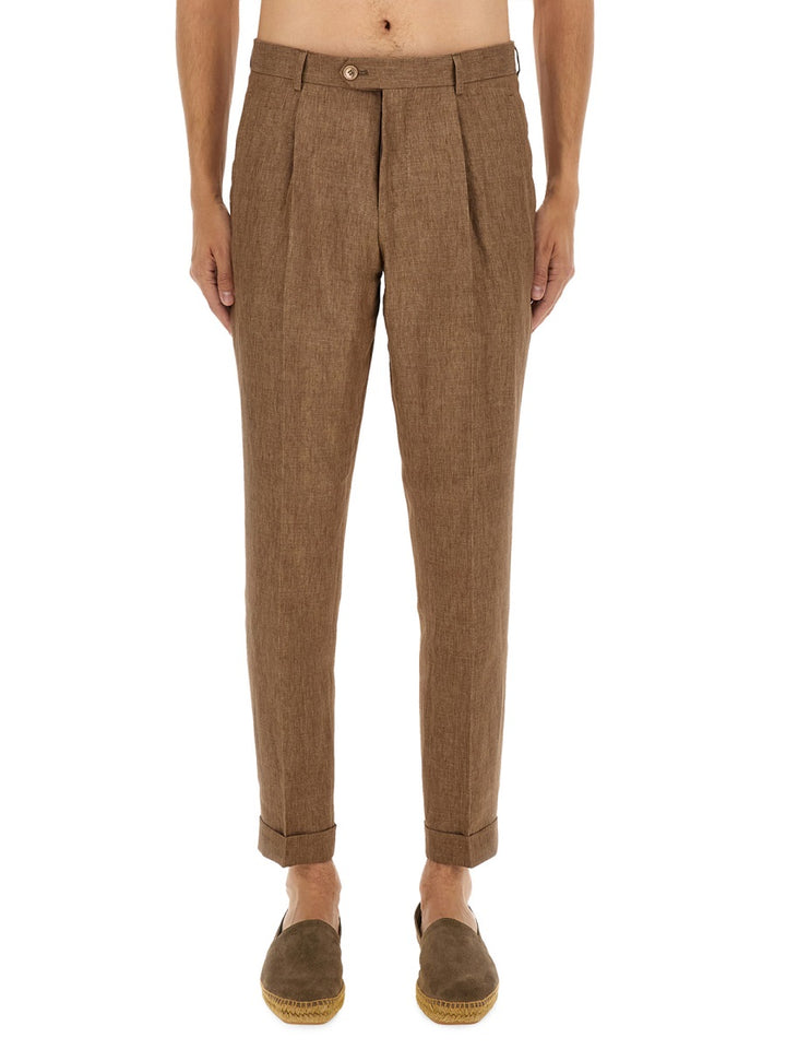 Boss Camel Pants - Brown | Wanan Luxury