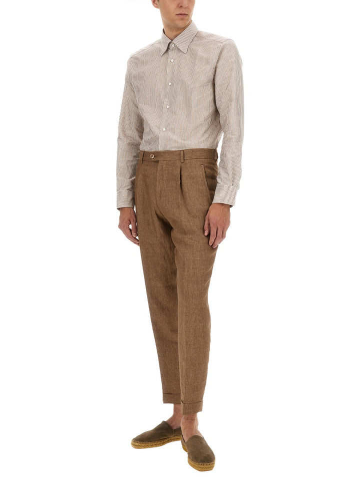 Boss Camel Pants - Brown | Wanan Luxury