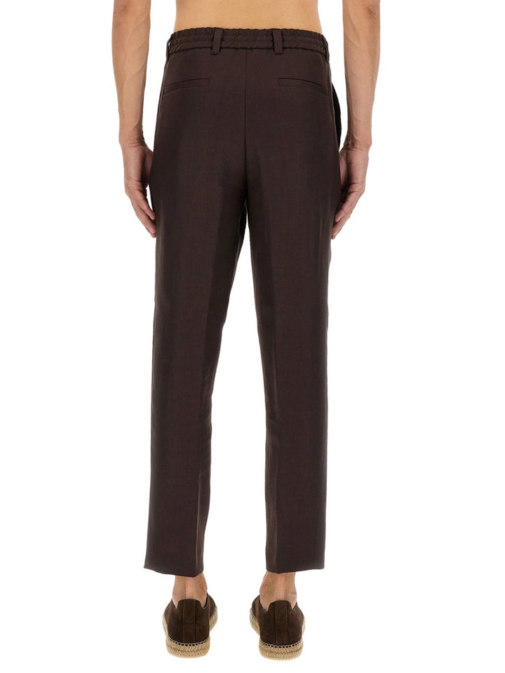 Boss Camel Pants - Brown | Wanan Luxury