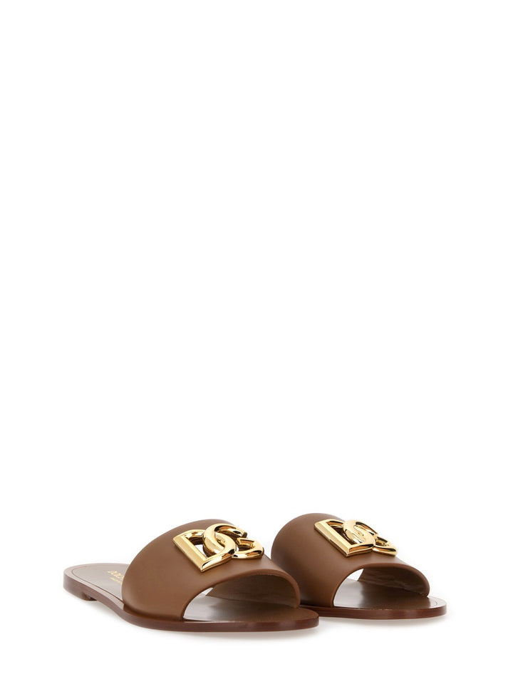 Dolce & Gabbana Sandals - Brown | Wanan Luxury