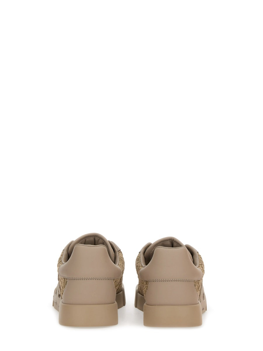 Dolce & Gabbana Sneakers - Beige | Wanan Luxury