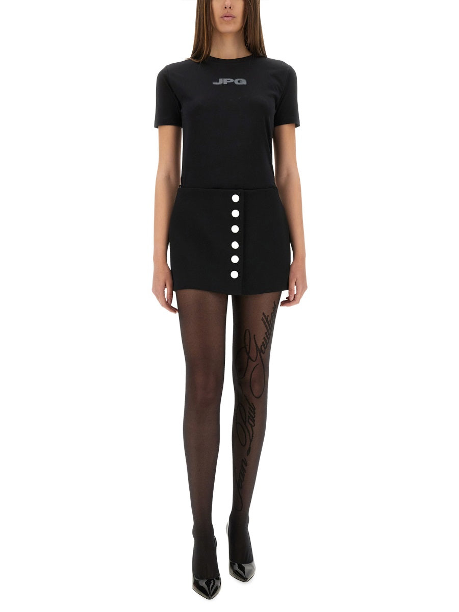 Jean Paul Gaultier T shirts - Black | Wanan Luxury