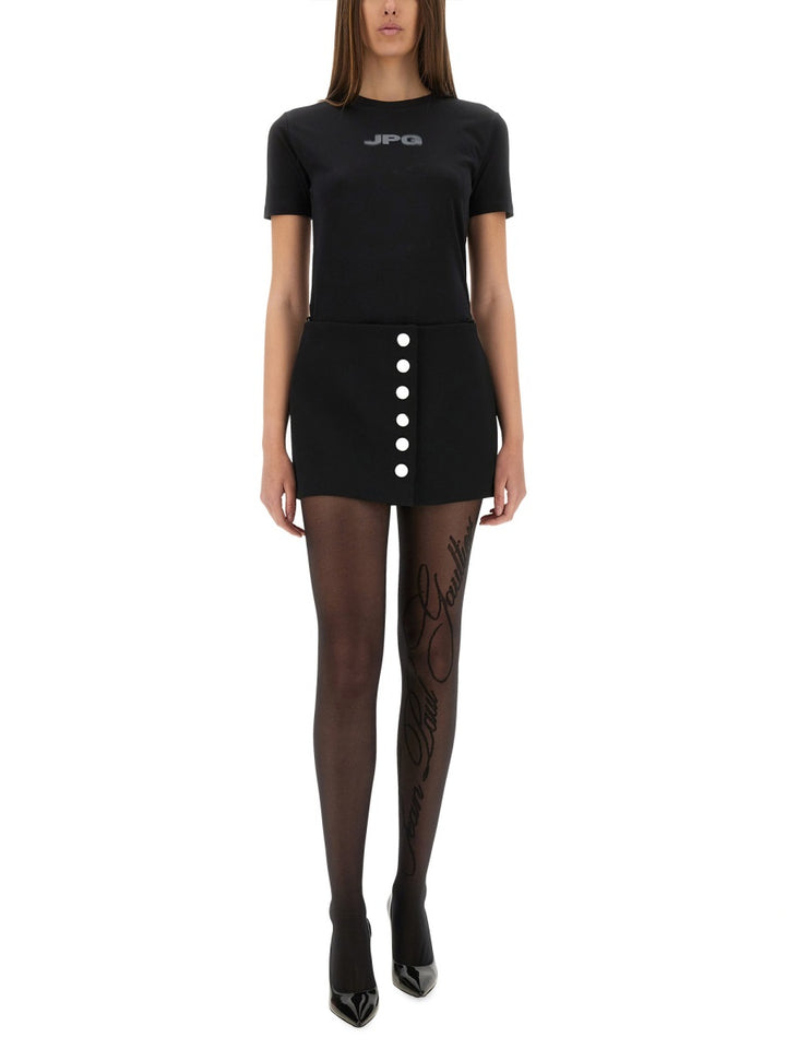 Jean Paul Gaultier T shirts - Black | Wanan Luxury