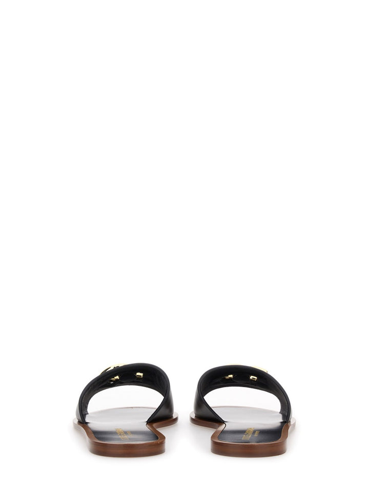 Dolce & Gabbana Sandals - Black | Wanan Luxury