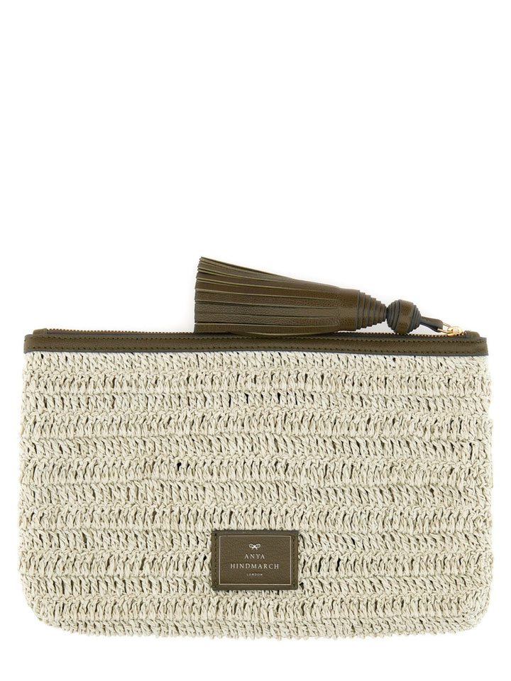 Anya Hindmarch Clutch Bags - Beige | Wanan Luxury