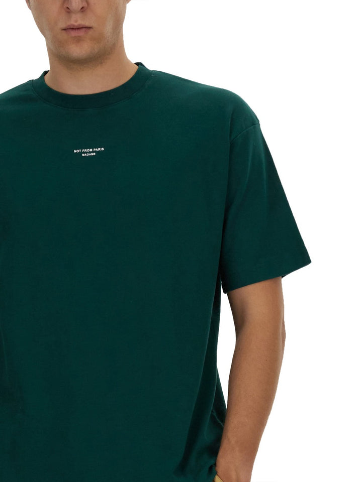 Drôle De Monsieur T shirts - Green | Wanan Luxury