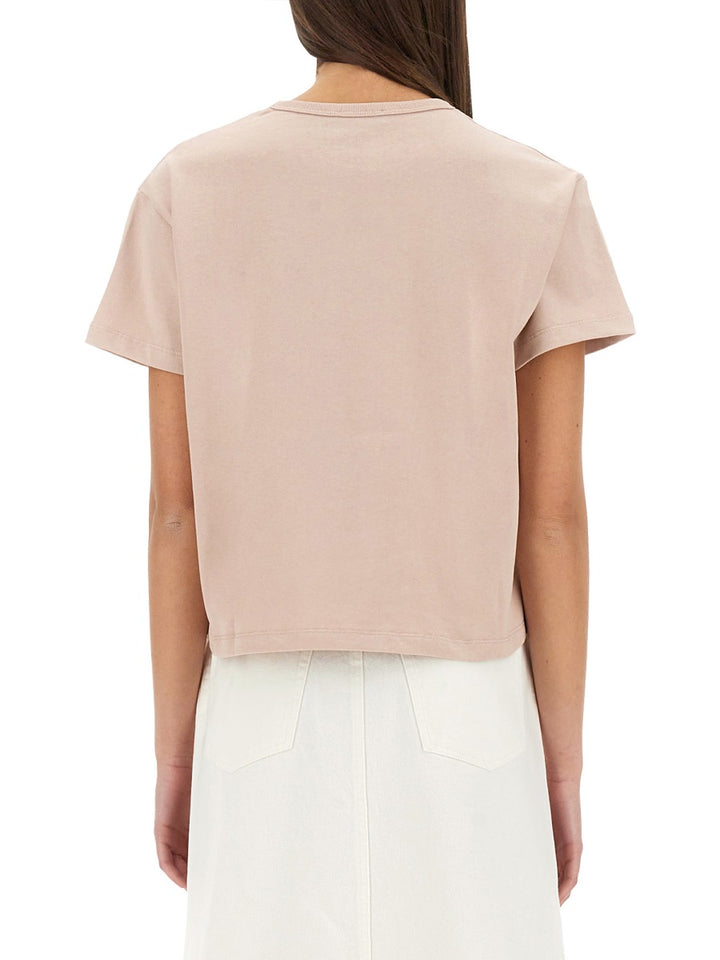 A.P.C. T shirts - Pink | Wanan Luxury