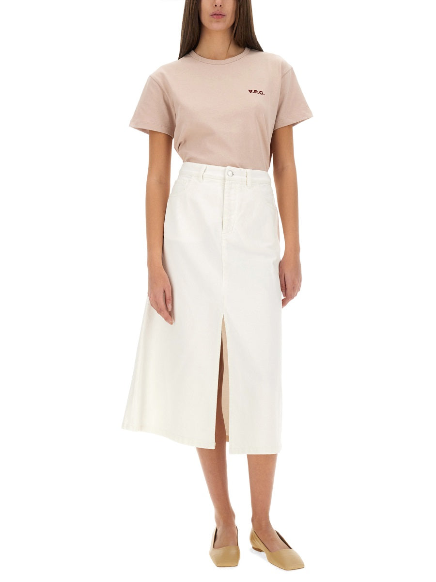 A.P.C. T shirts - Pink | Wanan Luxury