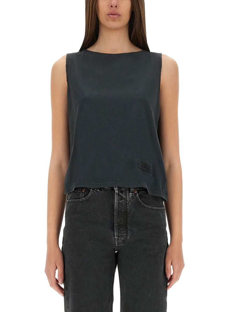 MM6 Maison Margiela Tops - Black | Wanan Luxury