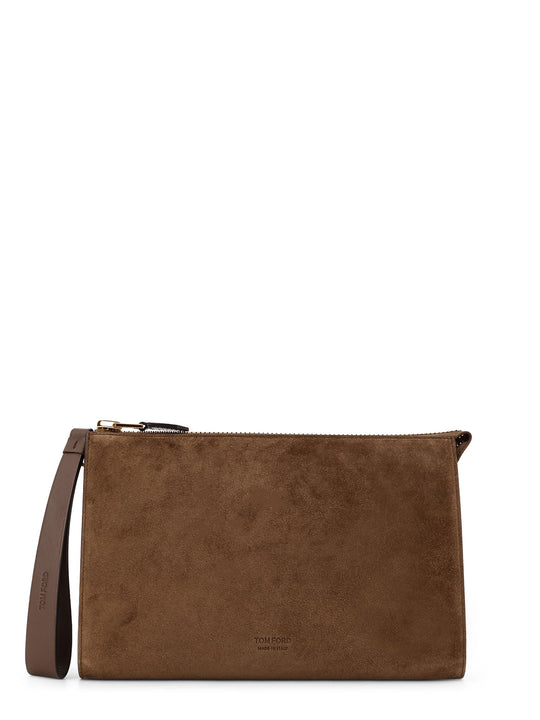 Suede Clutch