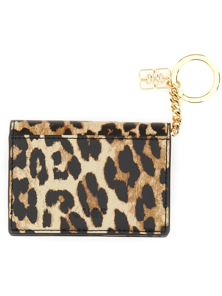Ganni Wallets & Pures - Animal Print | Wanan Luxury