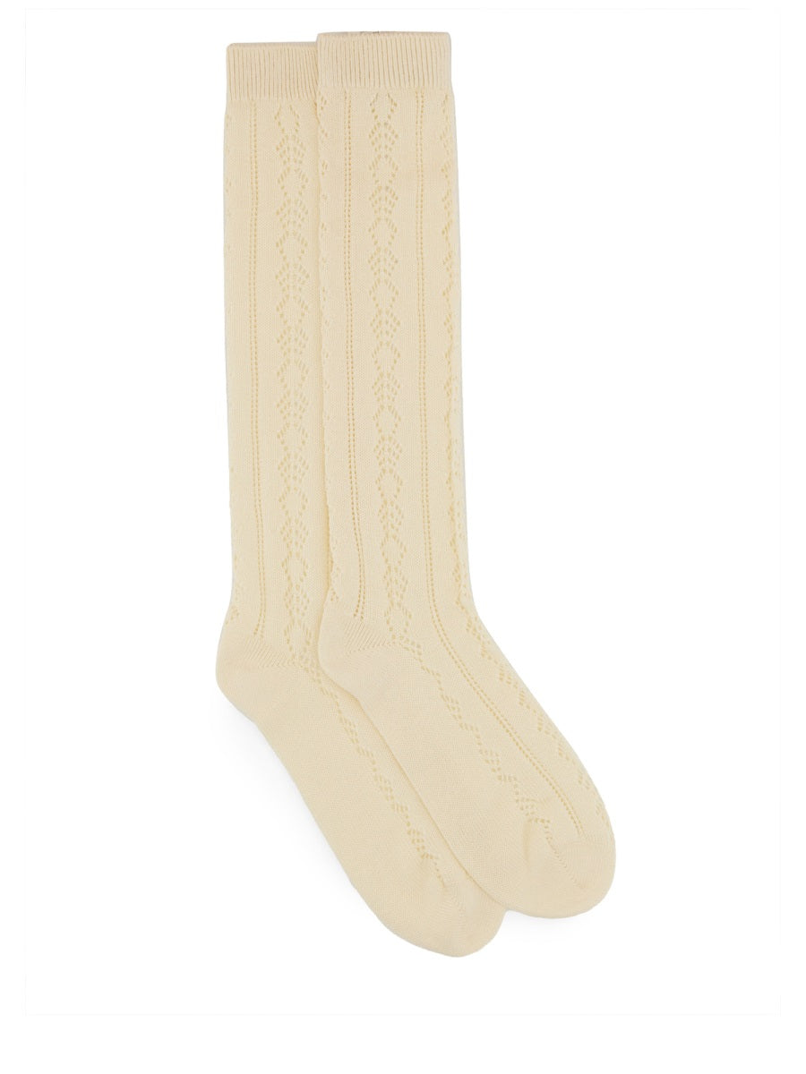 Valentino Garavani Socks - White | Wanan Luxury