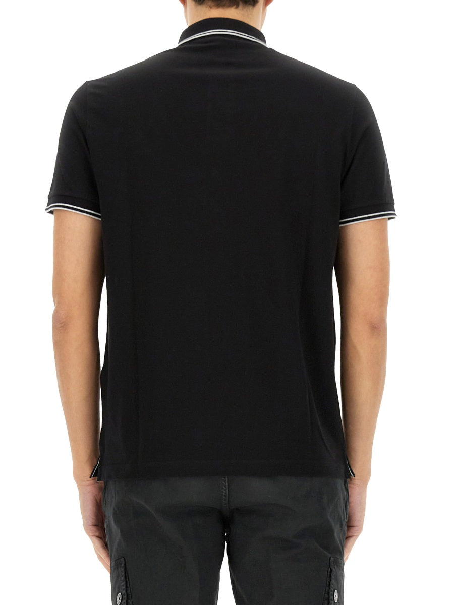 Stone Island Polo - Black | Wanan Luxury