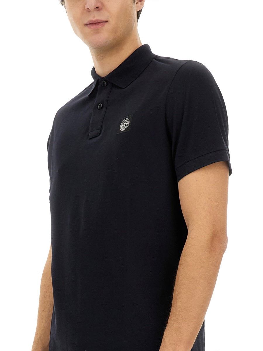 Stone Island Polo - Blue | Wanan Luxury