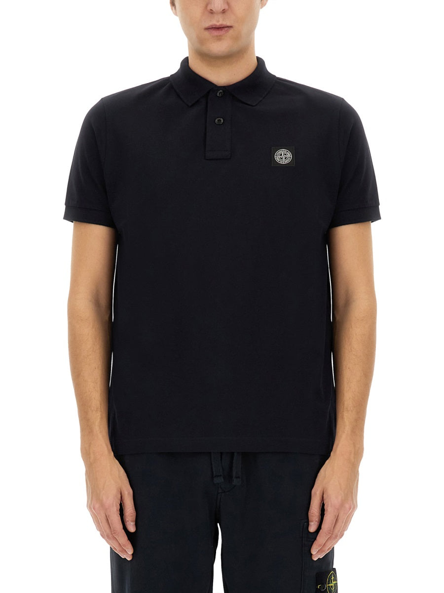 Stone Island Polo - Blue | Wanan Luxury