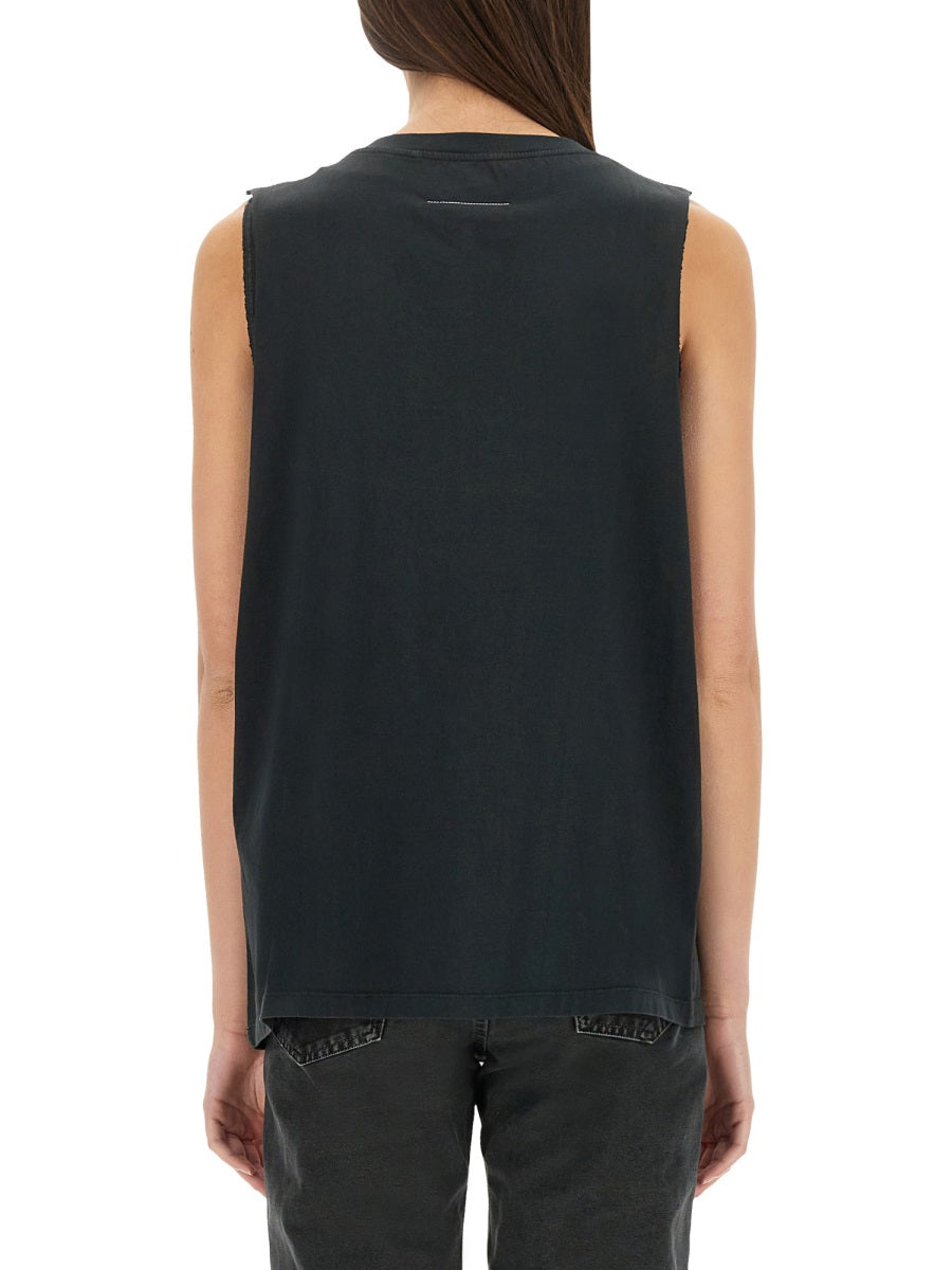 MM6 Maison Margiela Gilet - Black | Wanan Luxury