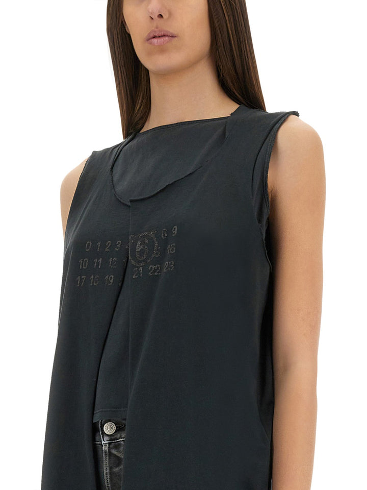 MM6 Maison Margiela Gilet - Black | Wanan Luxury