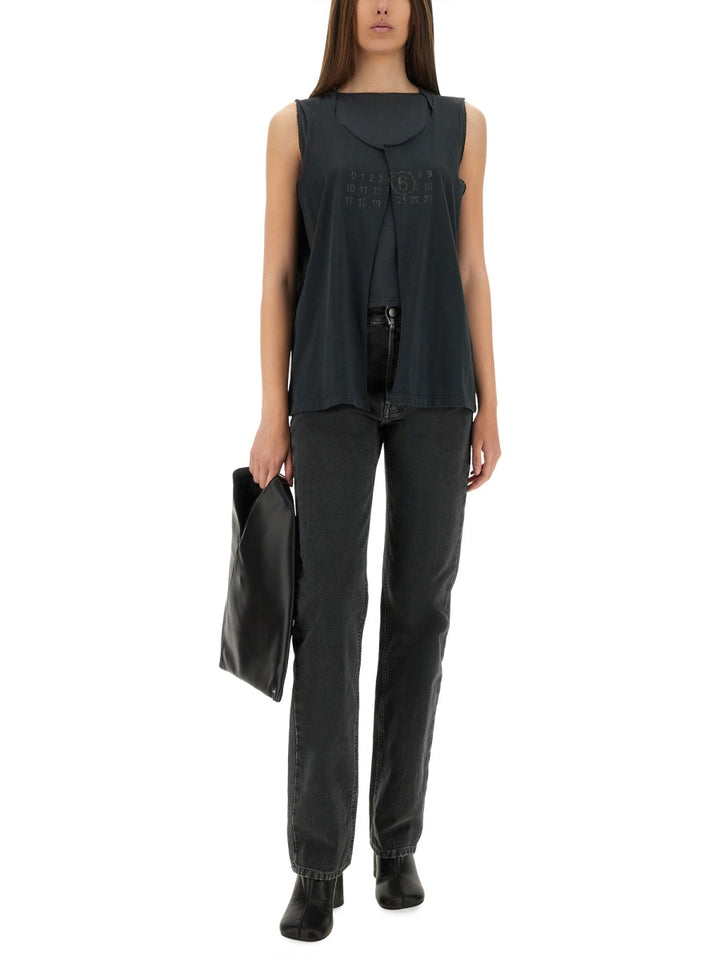 MM6 Maison Margiela Gilet - Black | Wanan Luxury