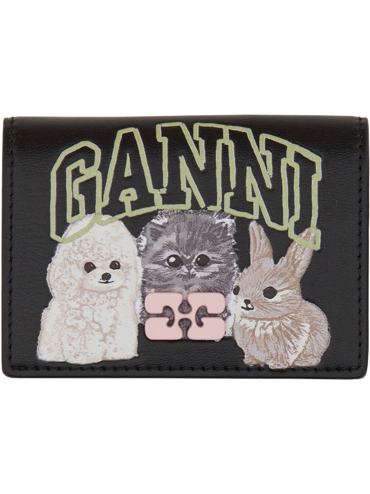 Ganni Wallets & Pures - Black | Wanan Luxury