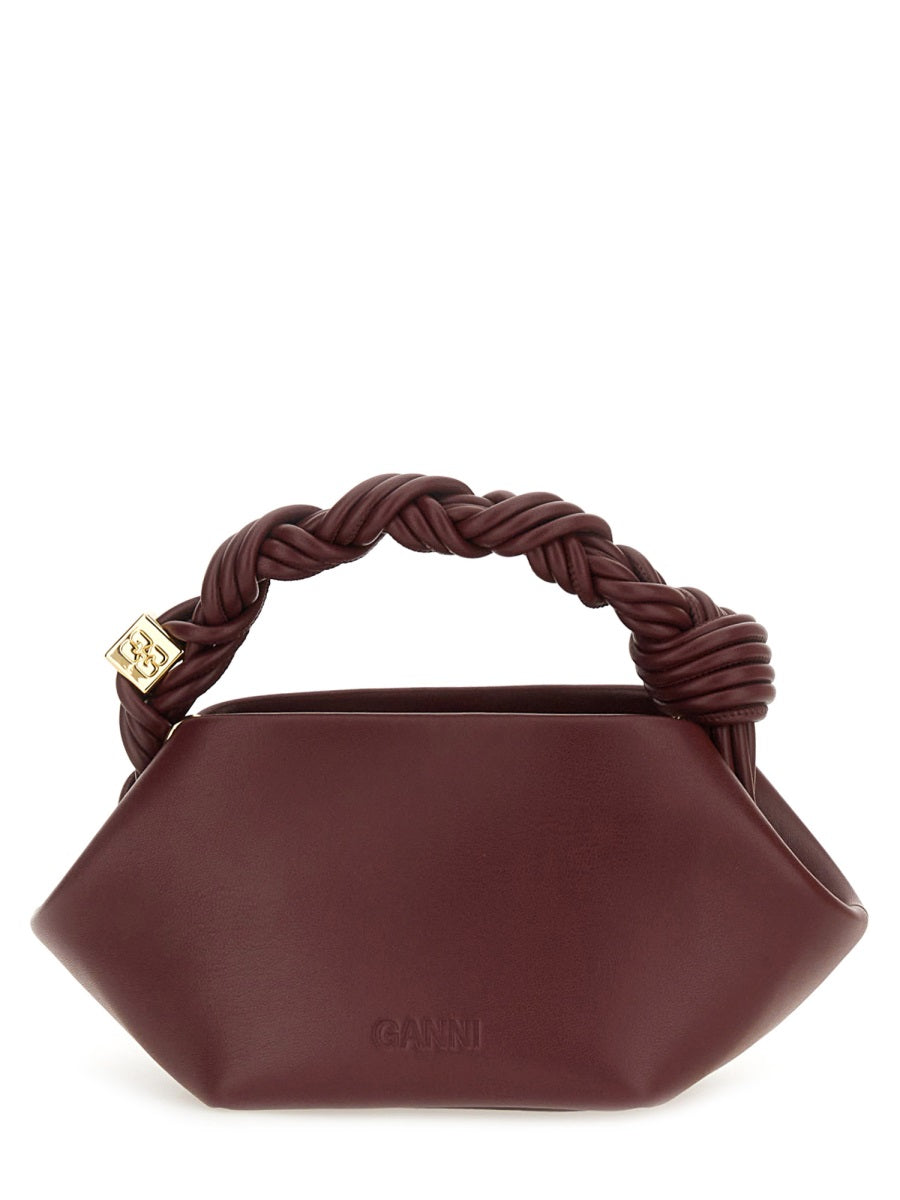 Ganni Hand Bags - Burgundy | Wanan Luxury