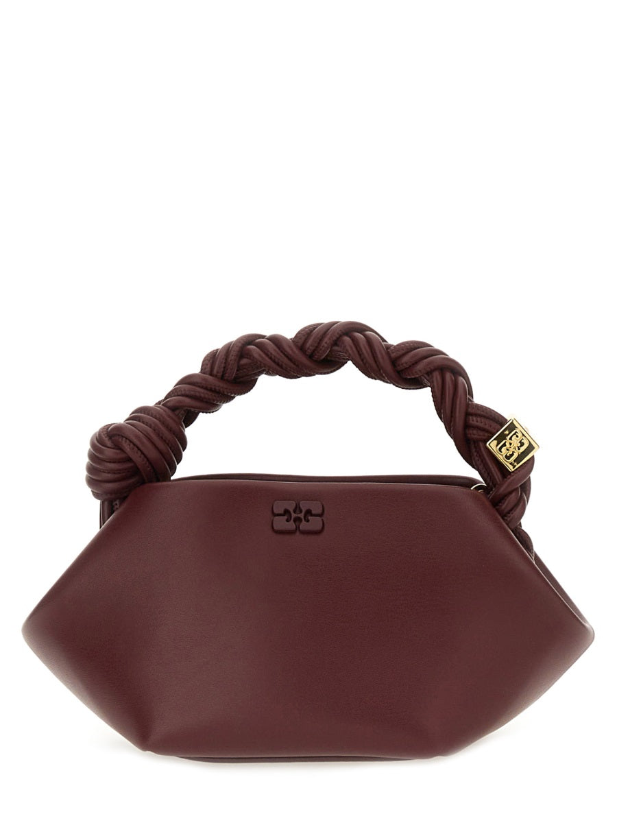 Ganni Hand Bags - Burgundy | Wanan Luxury