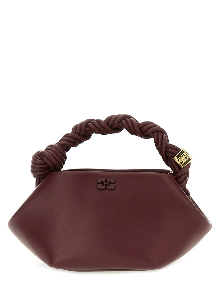 Ganni Hand Bags - Burgundy | Wanan Luxury