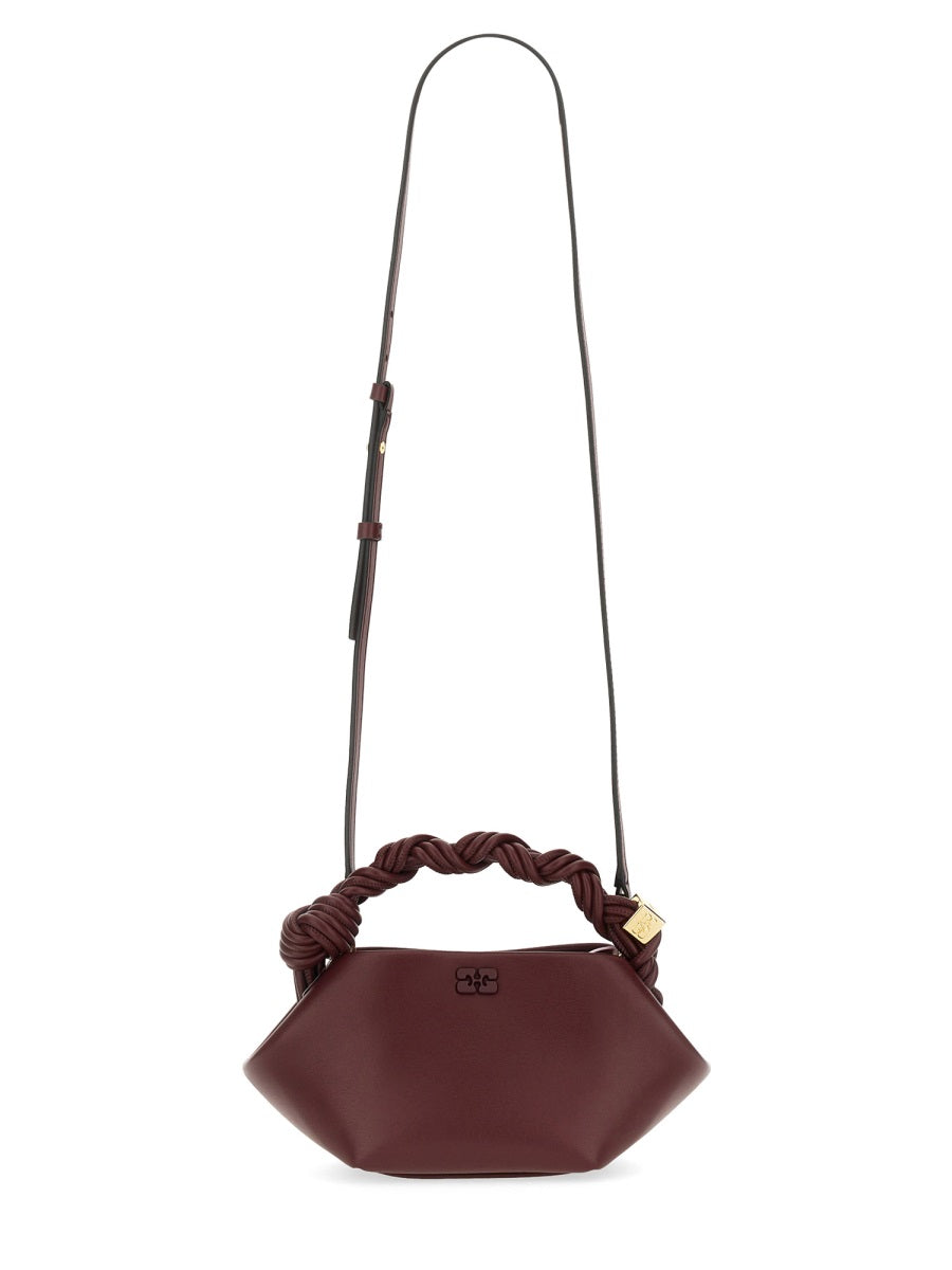 Ganni Hand Bags - Burgundy | Wanan Luxury