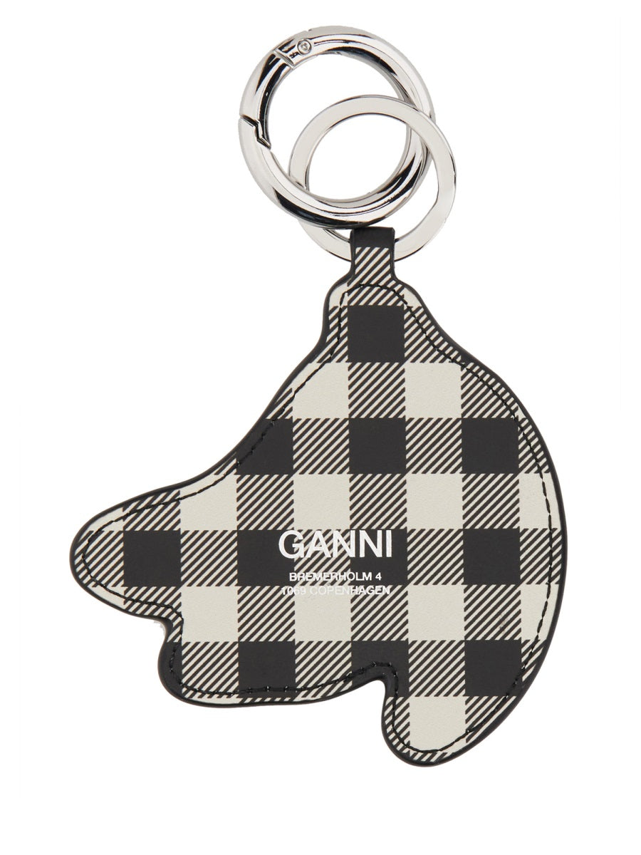 Ganni Keychains - Black | Wanan Luxury