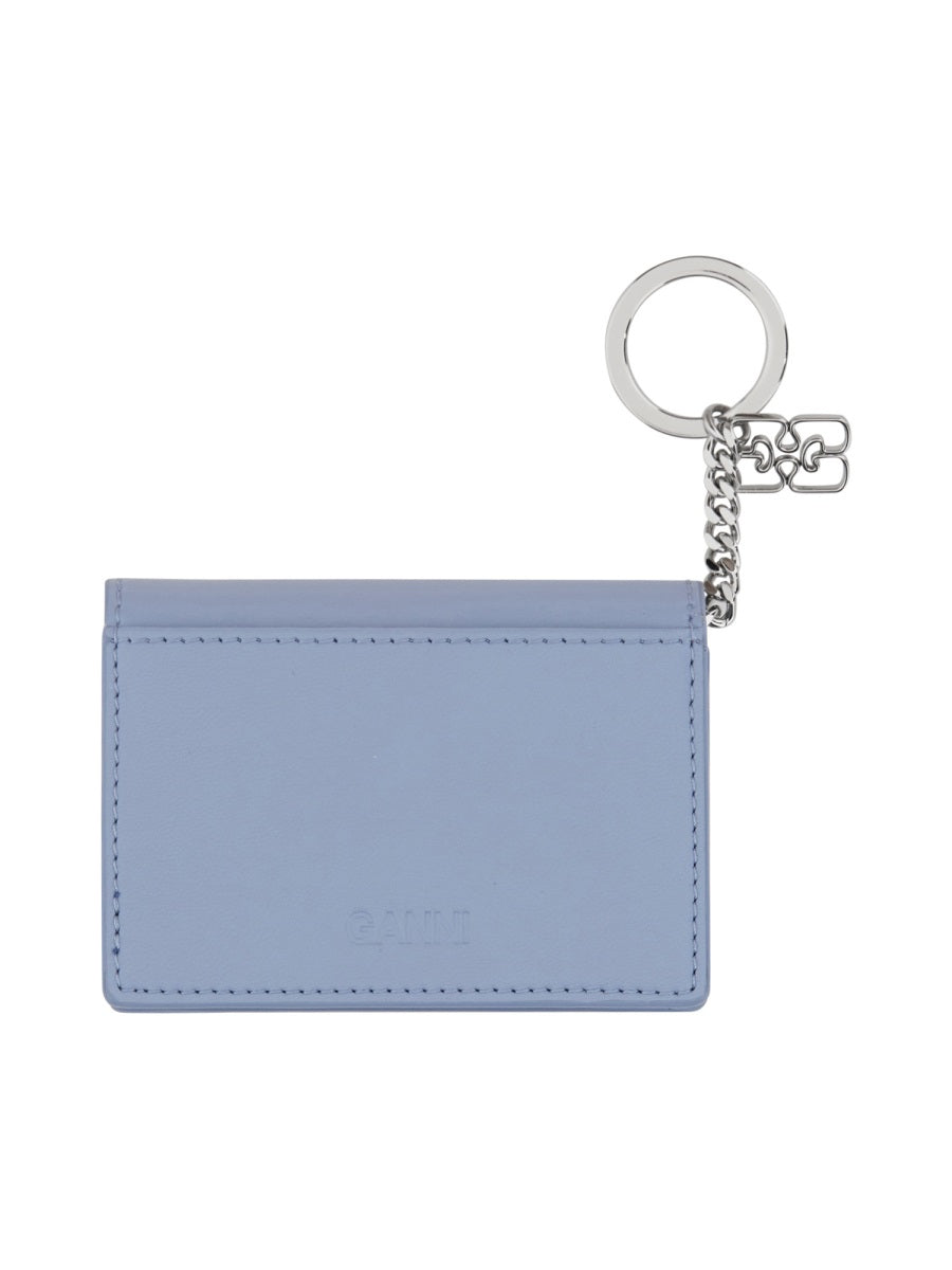 Ganni Wallets & Pures - White, Light Blue | Wanan Luxury