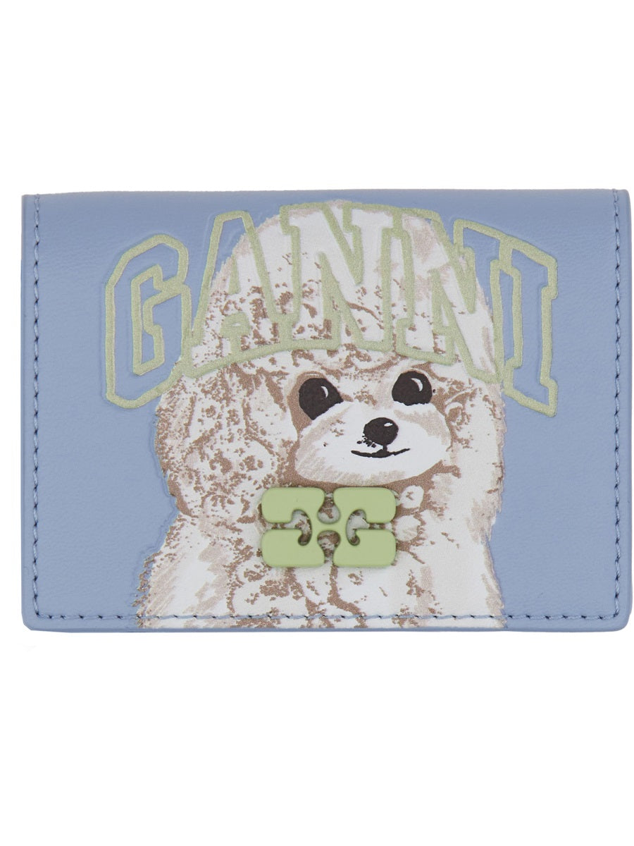Ganni Wallets & Pures - White, Light Blue | Wanan Luxury