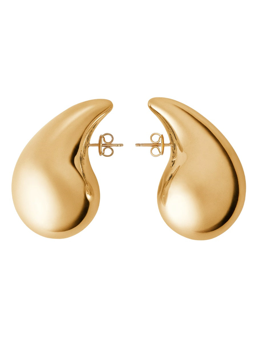 Bottega Veneta Earrings - Gold | Wanan Luxury
