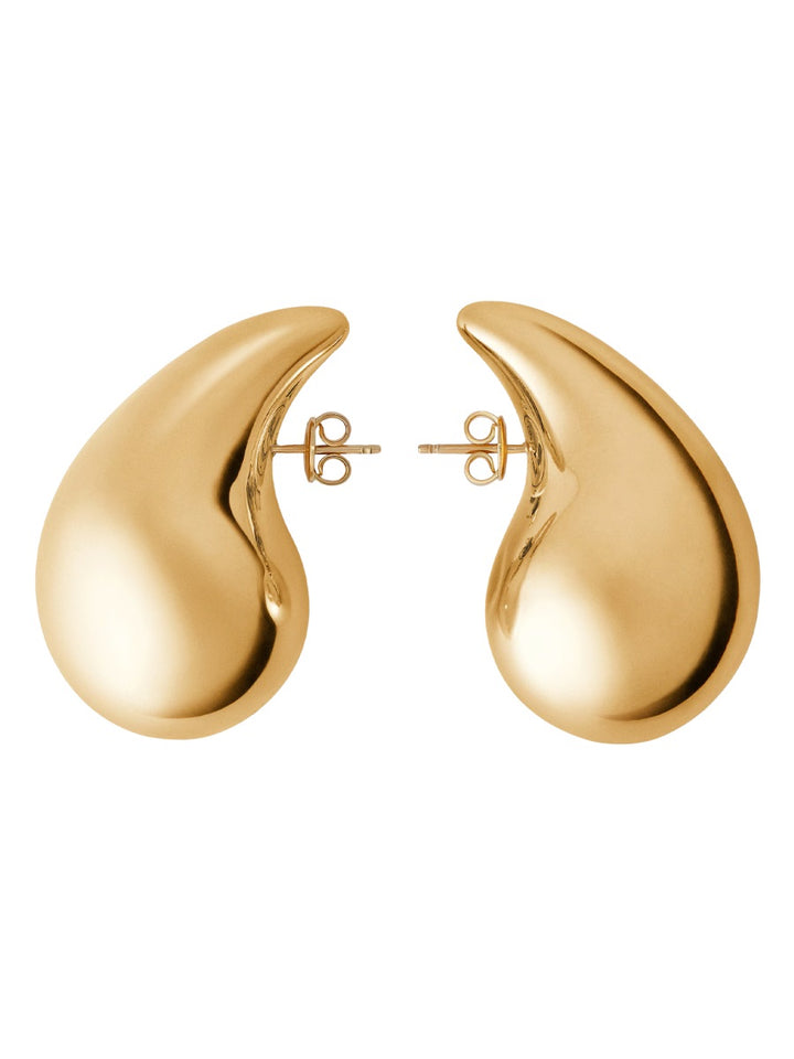 Bottega Veneta Earrings - Gold | Wanan Luxury