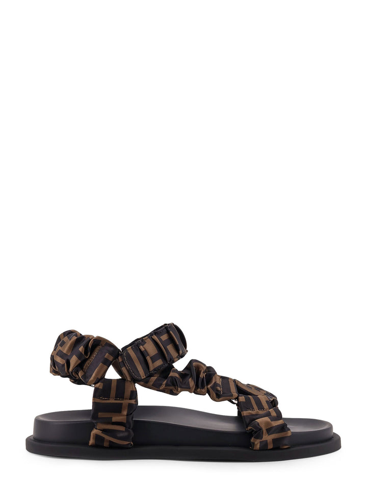 Fendi Sandals - TABACCO NERO | 116b589f1b60e28c82722a5cba65d53064a49f9a