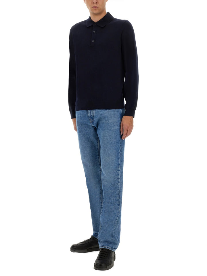 Sunflower Polo - Blue | Wanan Luxury