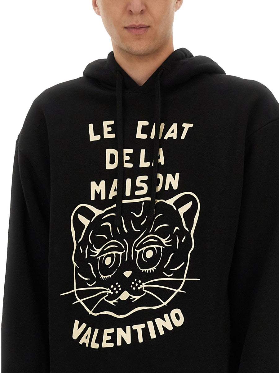 Valentino Garavani Sweatshirts - Black | Wanan Luxury