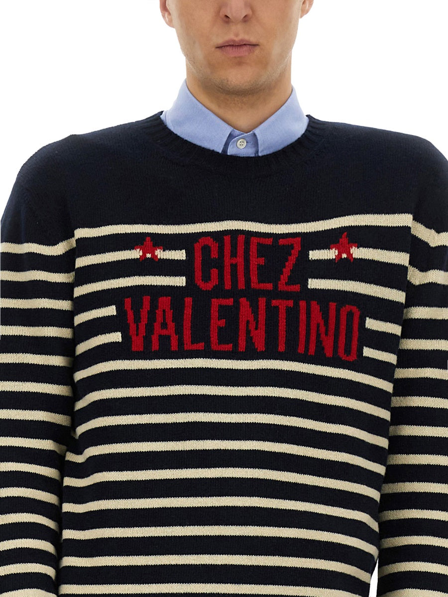 Valentino Garavani Sweaters - Blue | Wanan Luxury