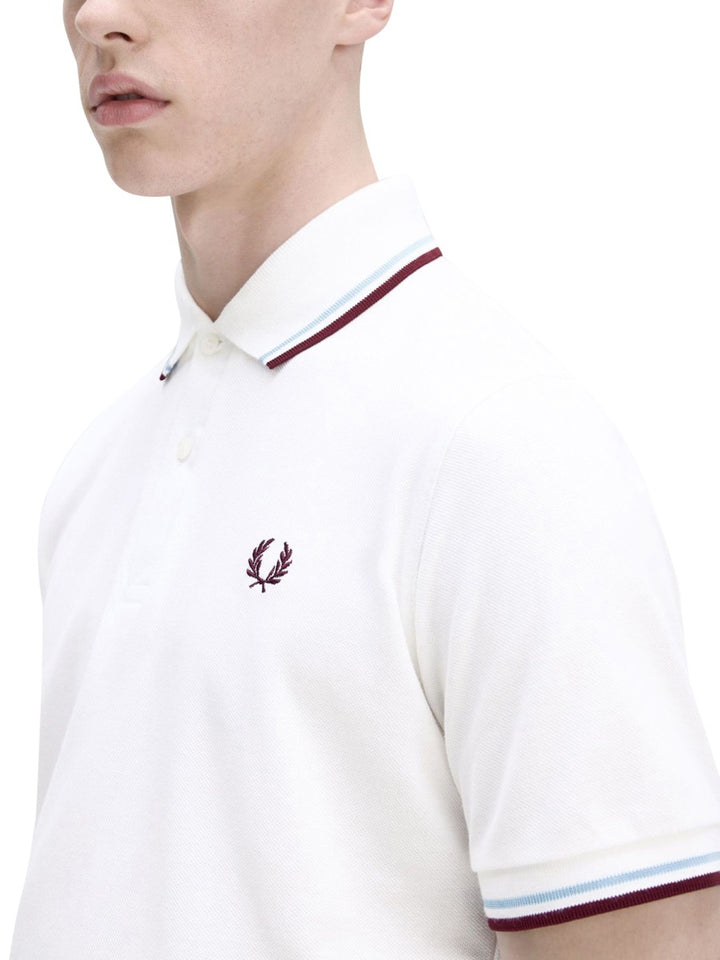 Fred Perry Polo - White | Wanan Luxury