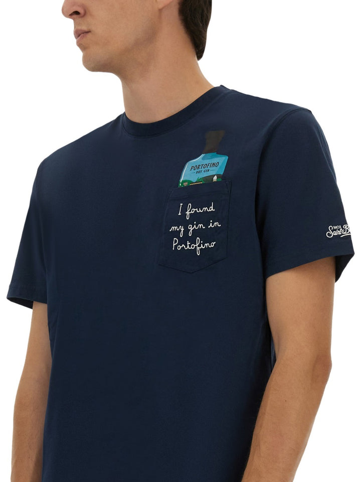 Mc2 Saint Barth T shirts - Blue | Wanan Luxury