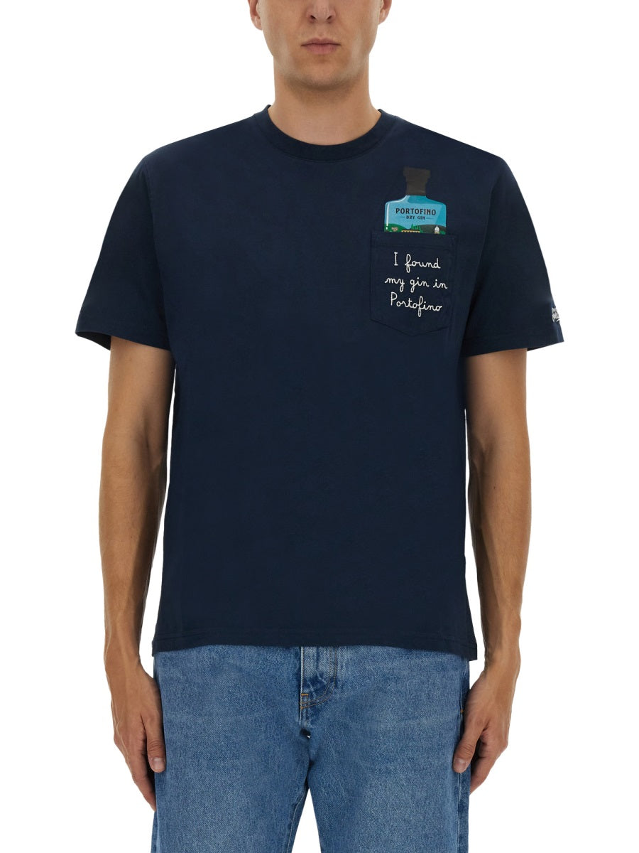 Mc2 Saint Barth T shirts - Blue | Wanan Luxury