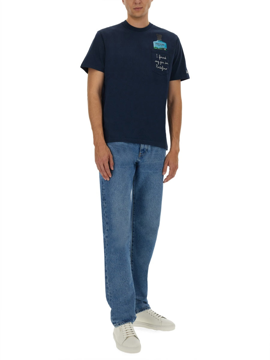 Mc2 Saint Barth T shirts - Blue | Wanan Luxury