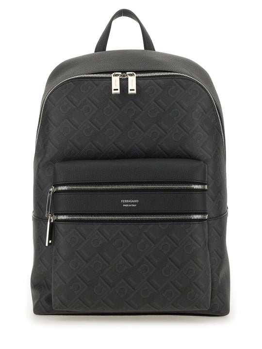 Monogram Logo Backpack