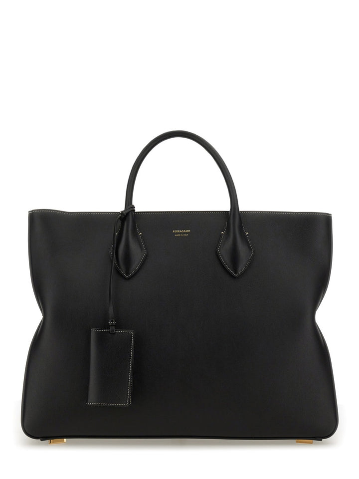 Ferragamo Hand Bags - Black | Wanan Luxury