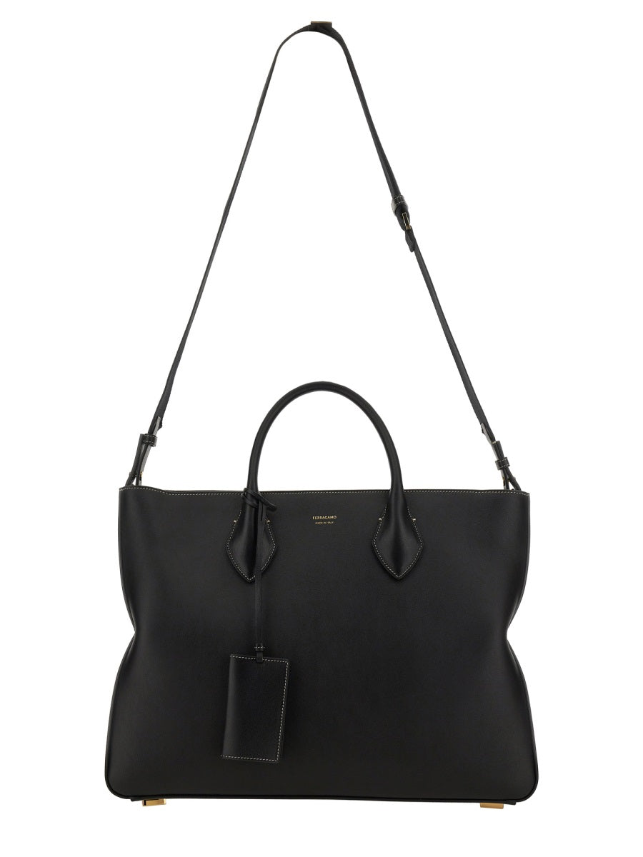 Ferragamo Hand Bags - Black | Wanan Luxury