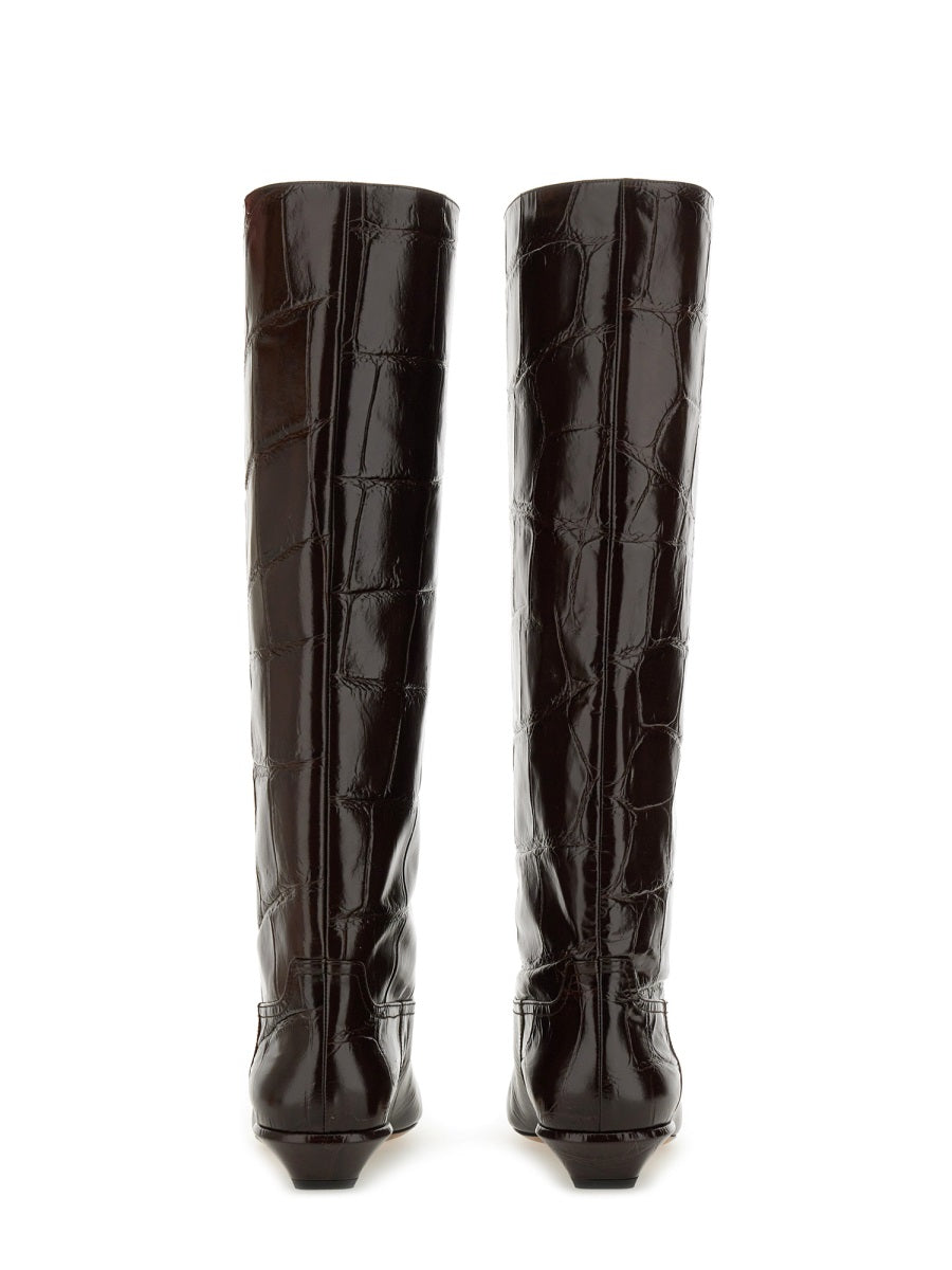 Paris Texas Boots - Black | Wanan Luxury