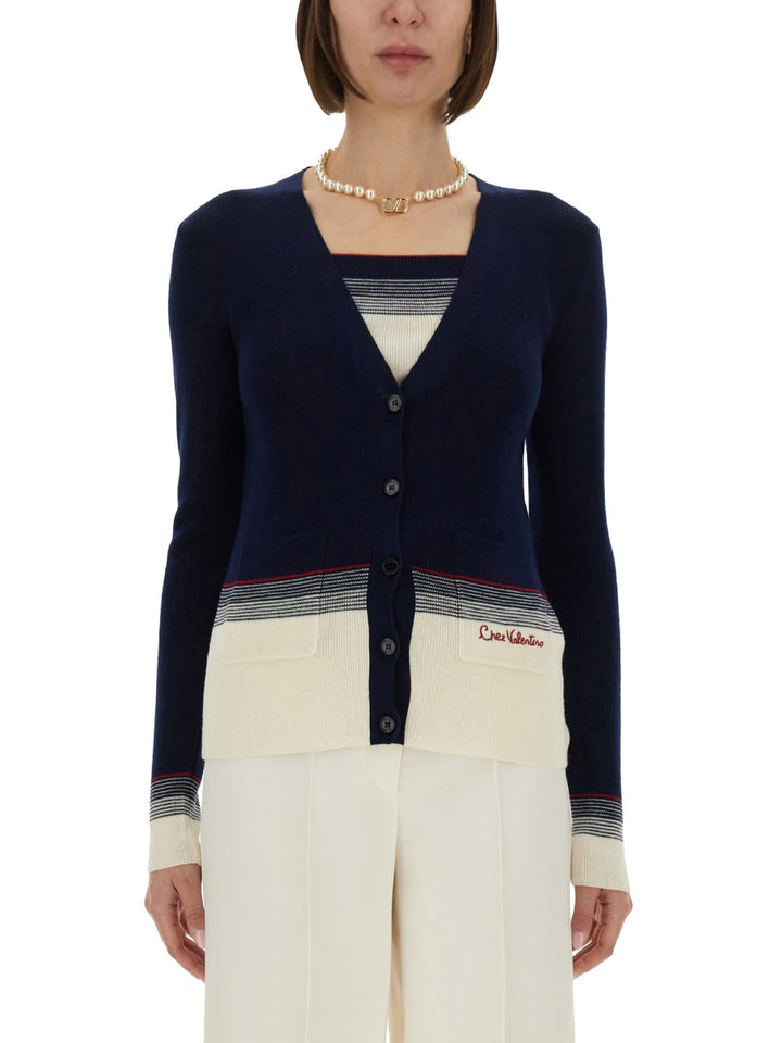 Valentino Garavani Sweaters - Blue | Wanan Luxury